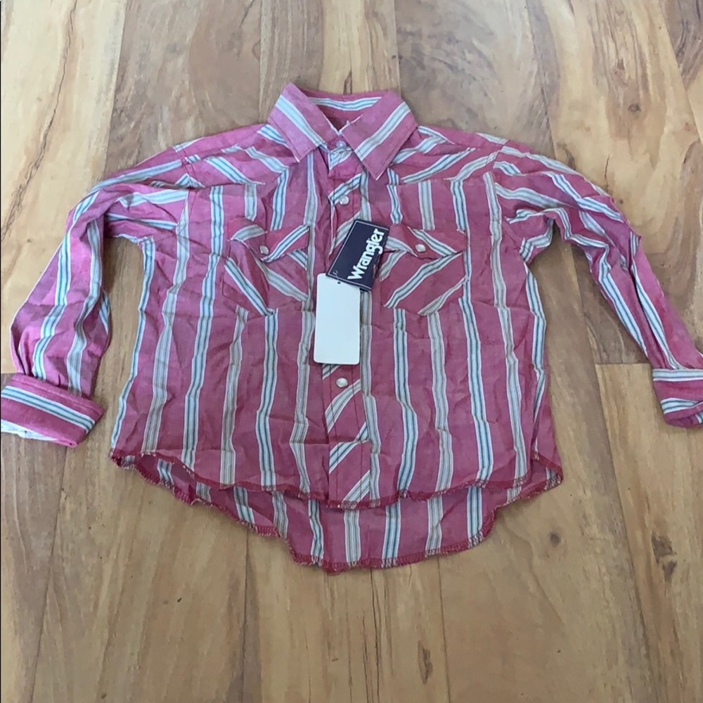 Kids Wrangler shirt size S (5-6)